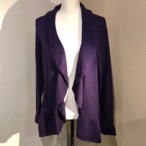 Chico’s Ruffled Open Cardigan - Chico’s Size 2